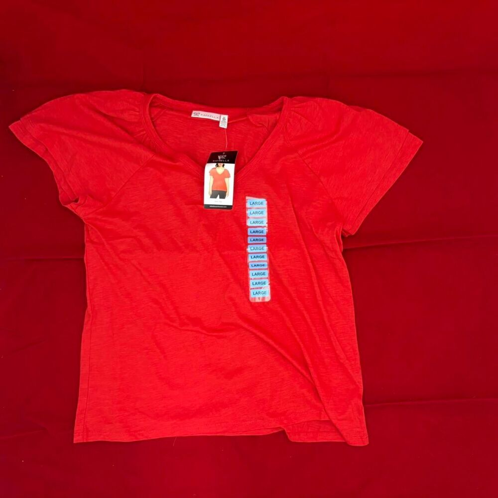 Rafaella Women's Red Blouse